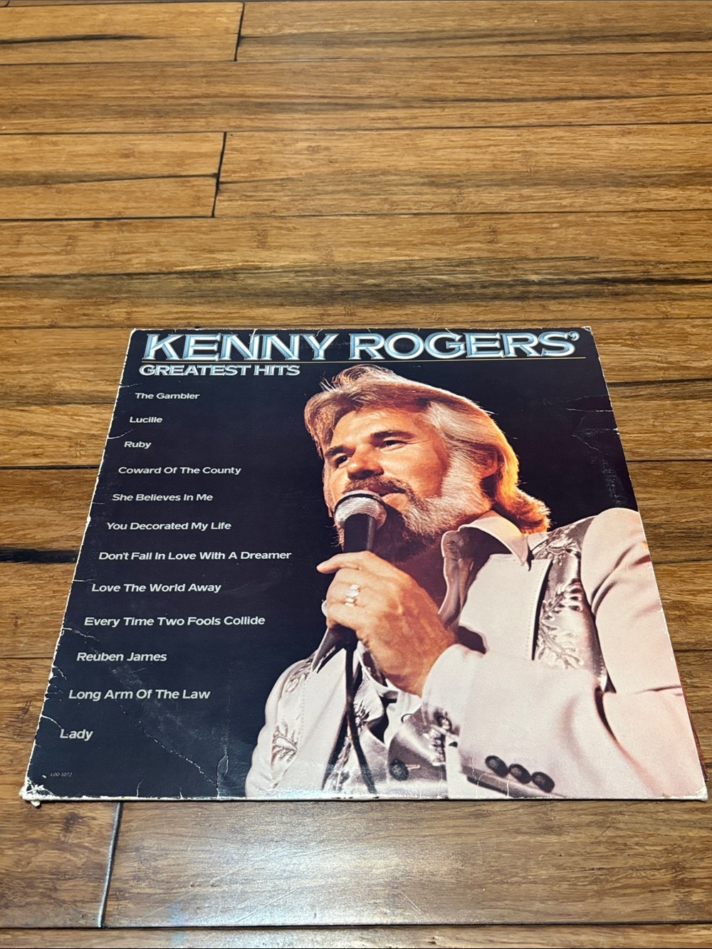 Kenny Rogers Greatest Hits Vinyl Lp '80 Record
